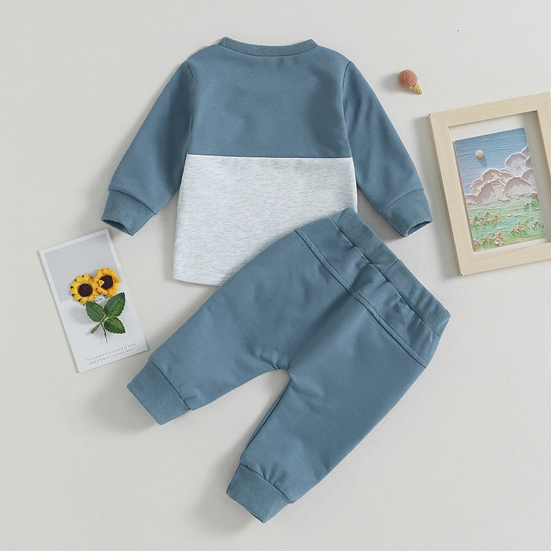 Toddler Boys Winter Outfits Warm Hooded Jacket and Fleece Pants Set for Baby Boys 2 Piece Clothing Set 251023