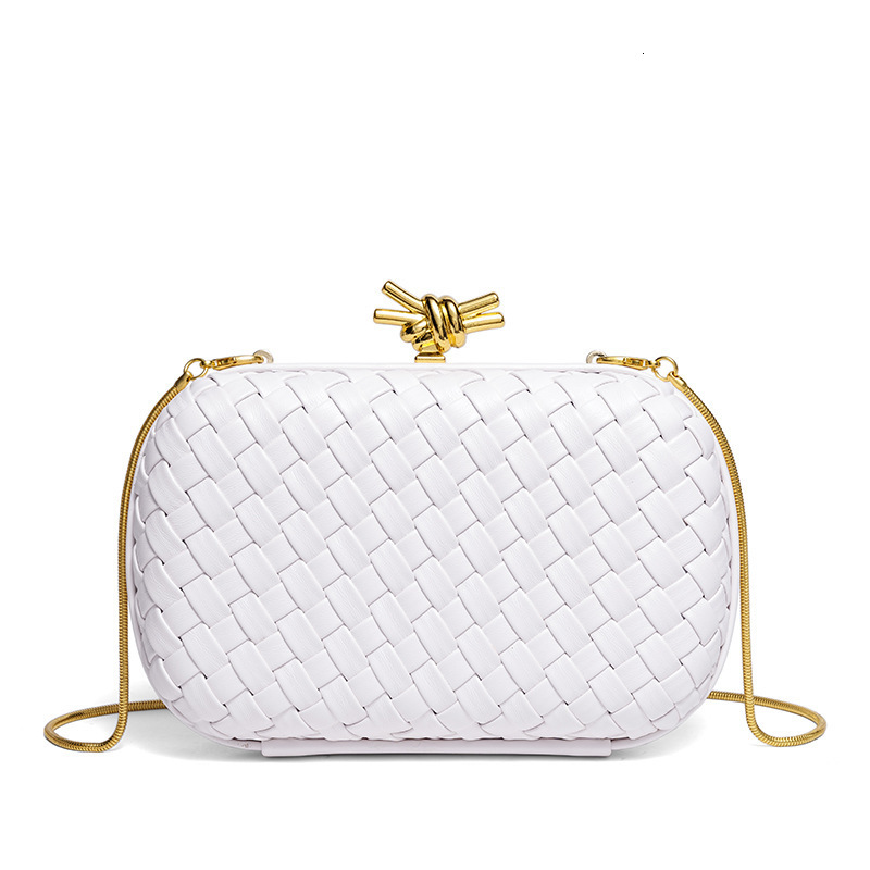 Luxury Brand Designer 2025 New BV Style -Inspired High-End Woven Clutch Evening Bag Single Shoulder Crossbody For Women