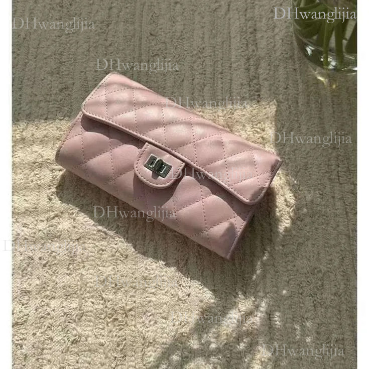 DHGM DHessentials Quilted Crossbody Cell Phone Purse - Chain Strap Handbag, Small Black Shoulder Bag 7x3.5in, 14oz dh4300051