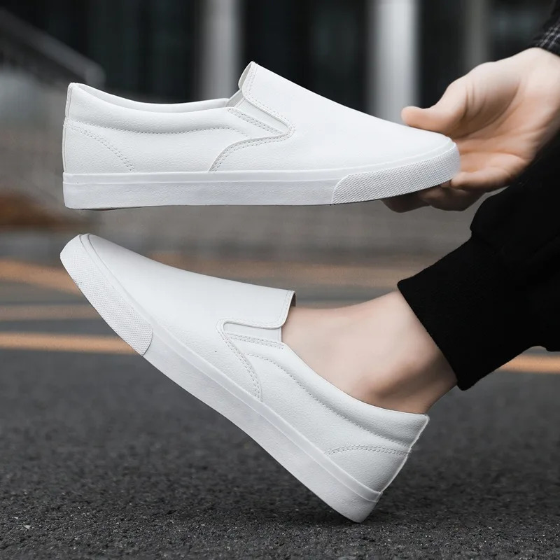 Man Shoes Leather Casual Shoe Soft Sole Driving Shoes Mens Small Leather Shoes Comfort Slipon Loafers Big Size48 251023