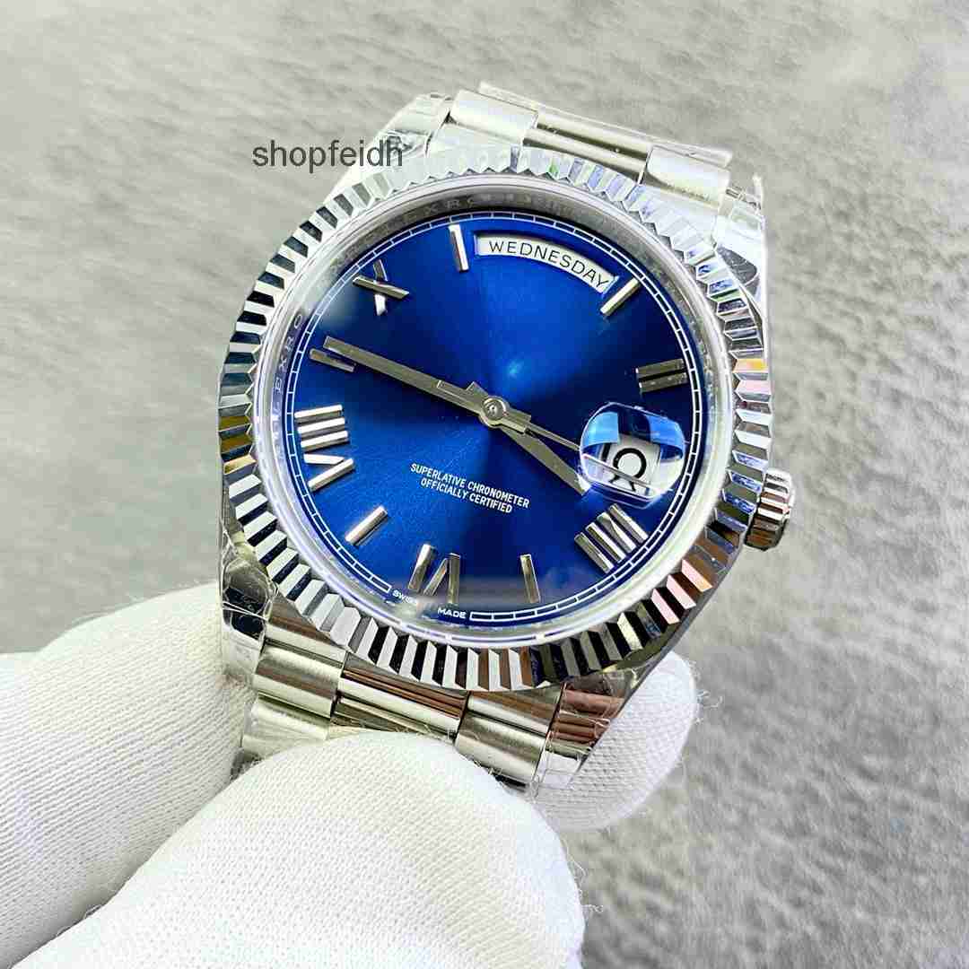 Top quality day date watch super clone watches mens watch designer watch watches men clean factory 3255 movement sapphire glass 904L steel 40mm with box SFHI