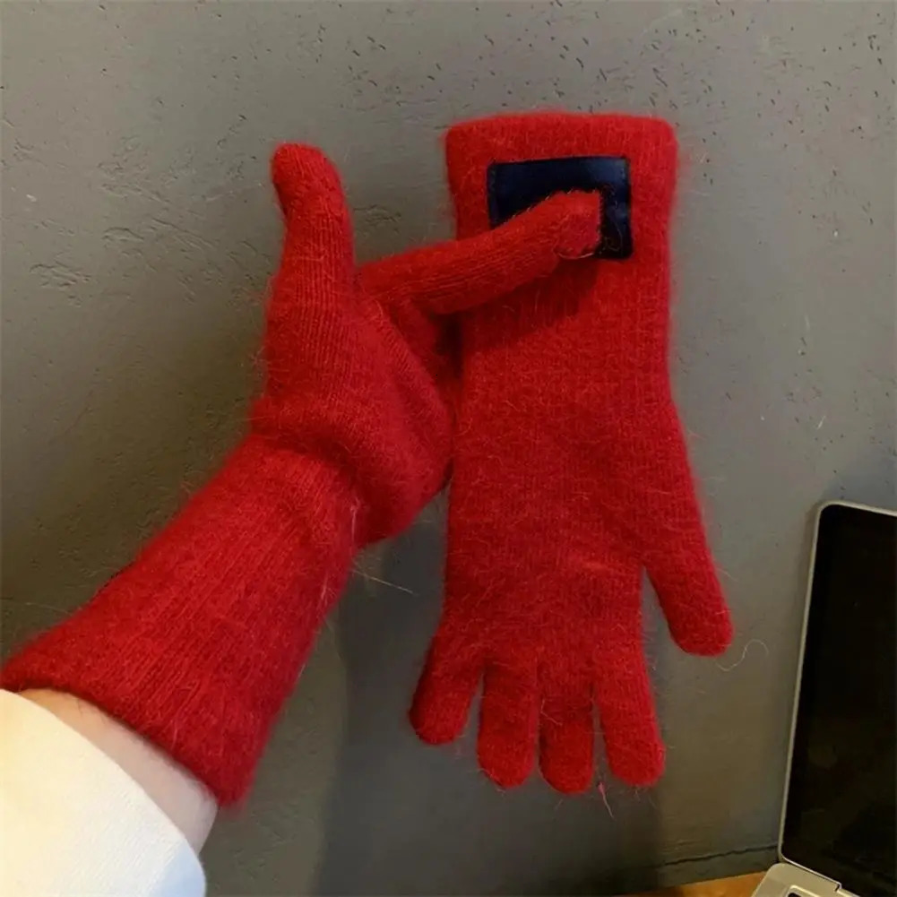 Versatile Fashion Accessory Vibrant Cozy Winter Scarf Christmas Years Red Gift Ambience Soft Thickened Warm for Women 251024