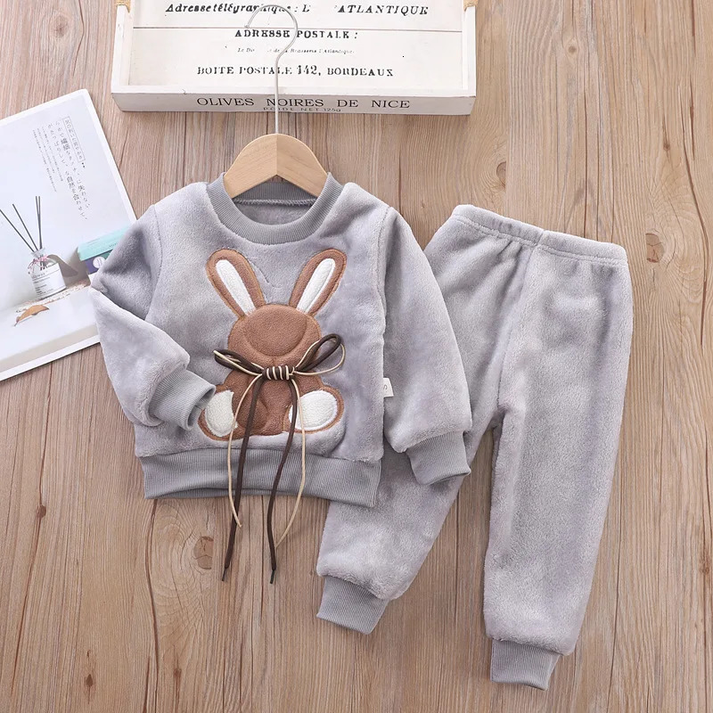 3PCS Winter Autumn Toddler Baby Boys Girls Clothes Baby Sweaters Coat Pants Hooded Vest Outfit Set Infant Warm Clothing Suits 251023