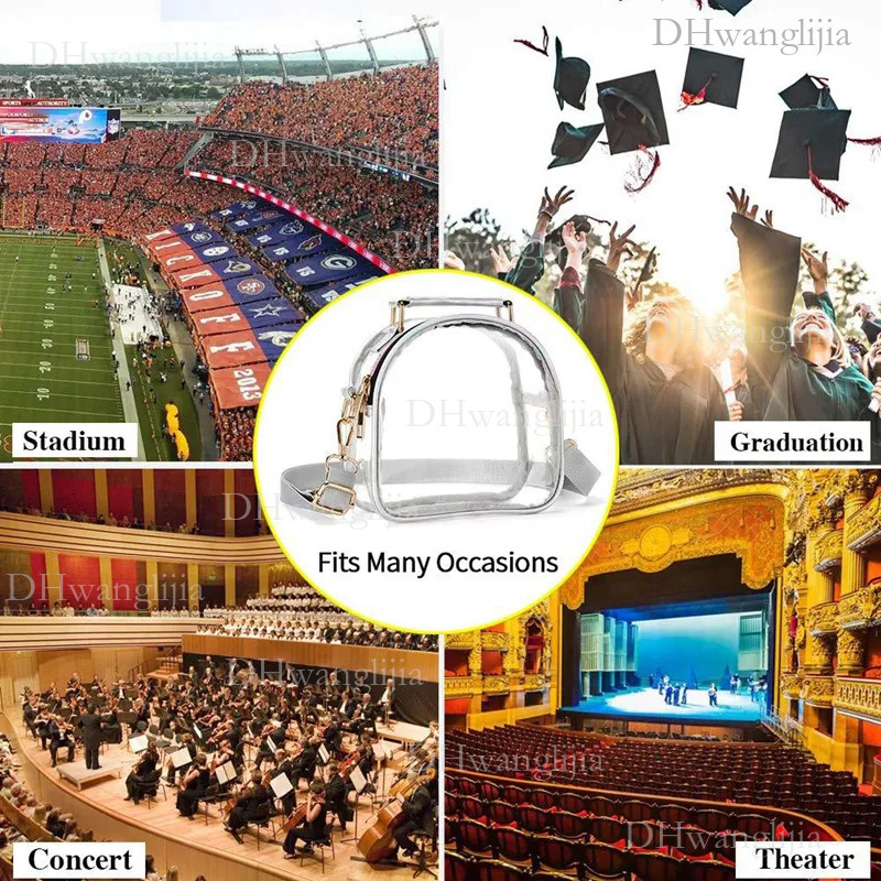 DHGM Cosmetic Bags Clear Zipper Bag Women Beauty Makeup Transparent Travel Pouch Toiletry Wash Organizer 06c0