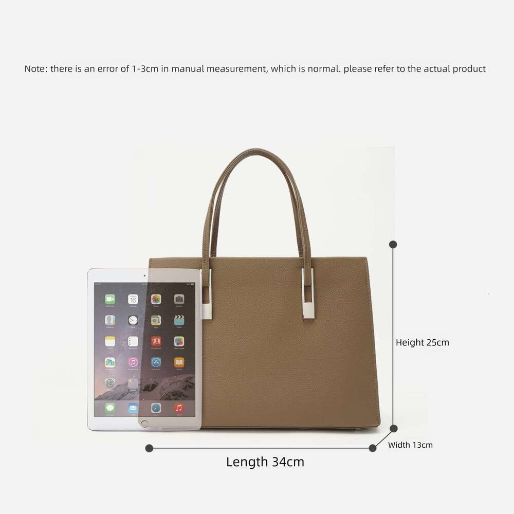 Luxury bag Genuine Leather Large Capacity Commuting New Top Layer Cowhide Tote Bag Fashion Versatile Women s Handbag