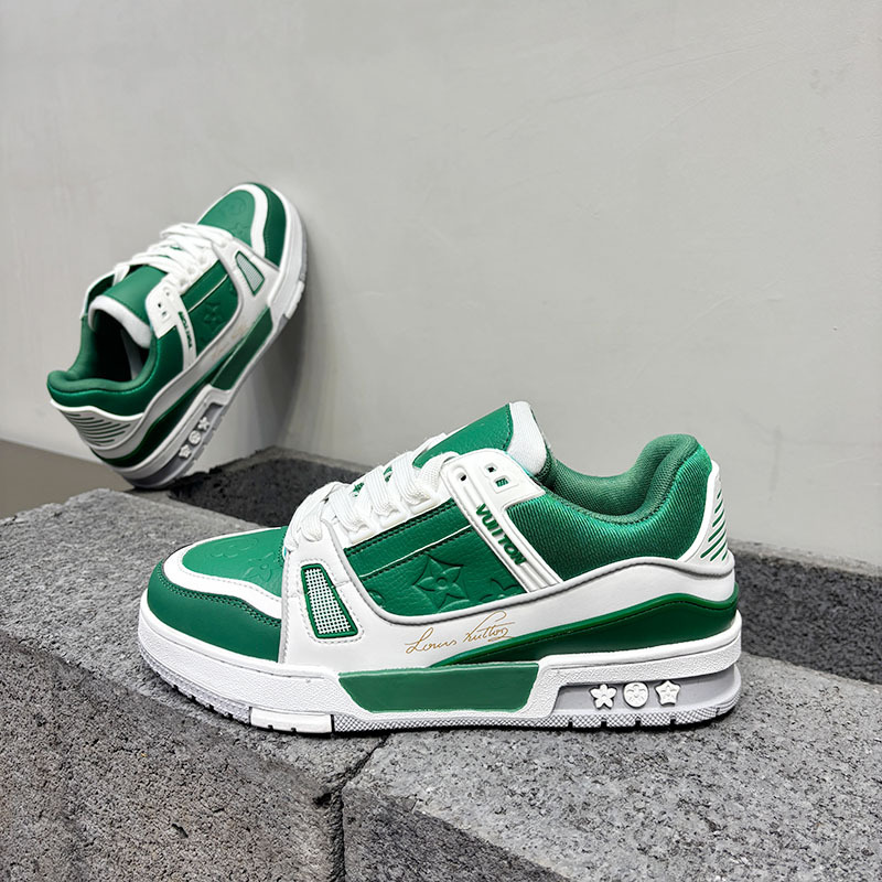 Designer shoes new trendy men's shoes versatile and comfortable sports and casual sneakers fashionable and breathable board shoes for men size 36