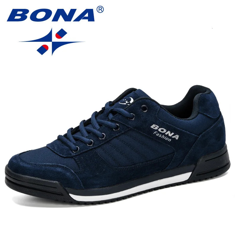 BONA Men Skateboarding Shoes Unisex Sport Sneakers Male Trainers Breathable Basket Shoes Zapatillas Mujer Chaussures Homme 251023