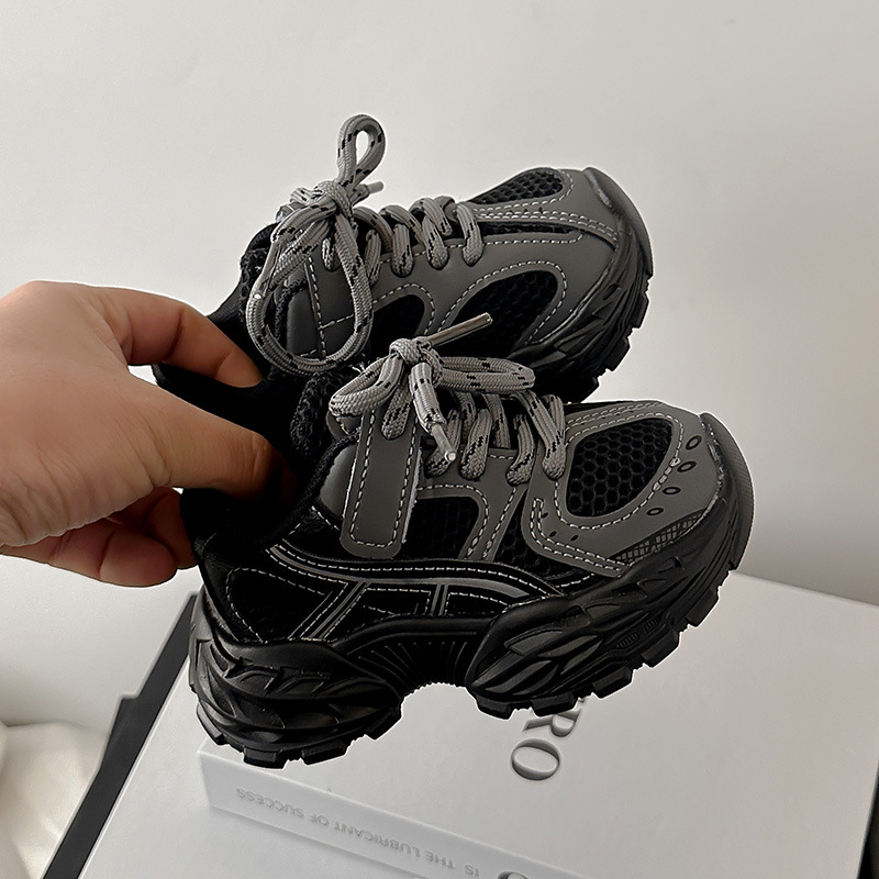 Designer Shoes Children's Dad Shoes 2025 Spring New Style Boys' Fashionable Sports Shoes Girls' Lightweight Soft-soled Breathable Casua