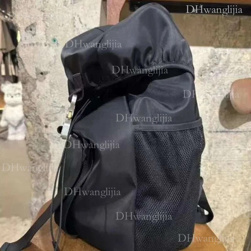 DHGM 1017 Alyx Backpacks Women Men Casual Tactical Metal Socket Nylon Rossbody Bags Backpack For Girls