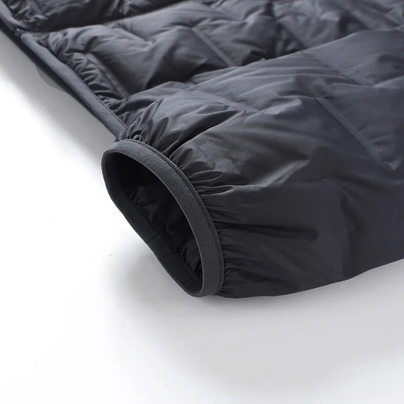 LNGXO Down Jacket Men Camping Hiking Mountaineering Lightweight Padding Coat Winter Waterproof Windproof Warm Hooded Windbreaker 251020