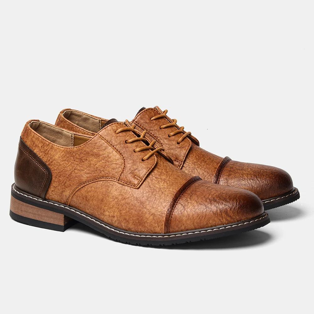 Size 713 Men Shoes Men Casual Derby Shoes Fashion Men Leather Shoes 251023