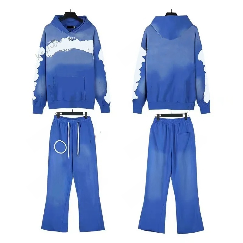 Tracksuit Men Womens Designer Hoodie Graphic Long Pants Sweat Suit Sweatshirts Man Women Autumn Winter Jacket Sets Hoodies