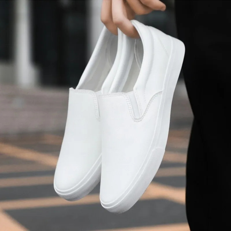 Man Shoes Leather Casual Shoe Soft Sole Driving Shoes Mens Small Leather Shoes Comfort Slipon Loafers Big Size48 251023