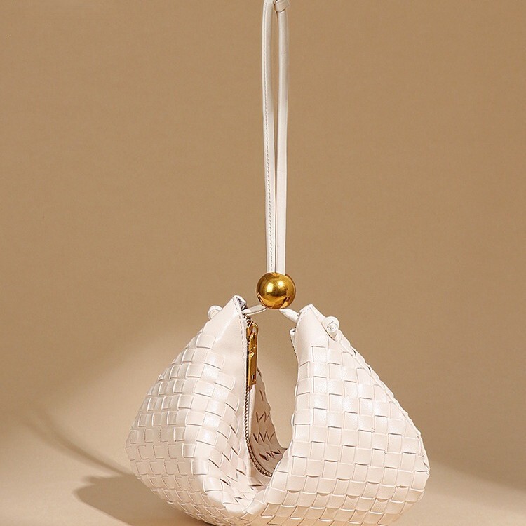 Luxury Brand Designer Bag 2025 New Luxury High-End Handbag Woven Pendant Single Shoulder Crossbody Bag For Women