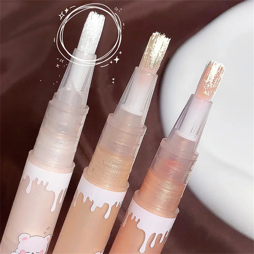 Lying Silkworm Highlighter Pen White Pearl Shiny Diamond Waterproof Lasting Eye Makeup Glitter Brightening Eyeliner Eyeshadow 251027
