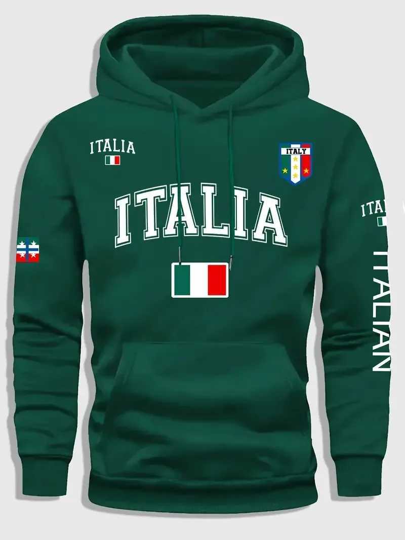 The new mens hoodie for Spring and Autumn 2025 features a casual fashionable soft and comfortable 3D letter pattern print W251027