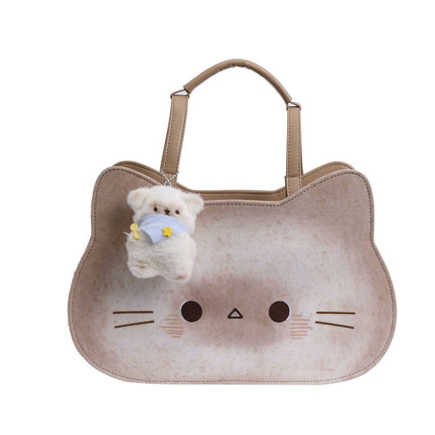 Free shipping designer bag Fashion Large Capacity Underarm Bag for Women New Cute Cartoon Cat Tote Bag Multifunctional Backpack