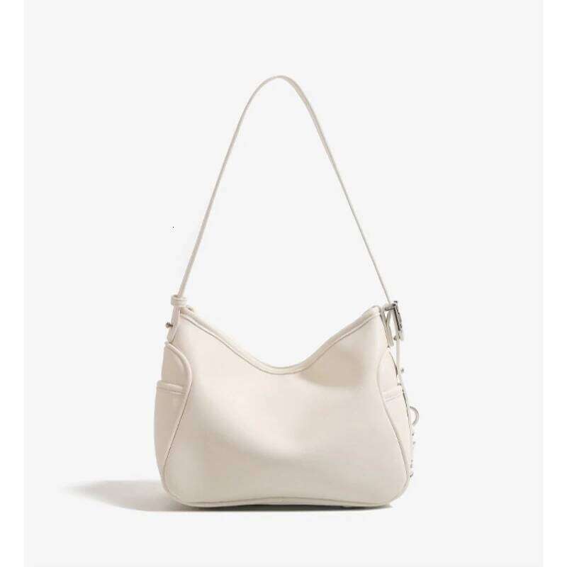 Handbags Genuine For Women Fashion Tassel Hobo Tote Bags Crossbody Plain Color Real Cowhide Leather Large Shopper Bag 251027