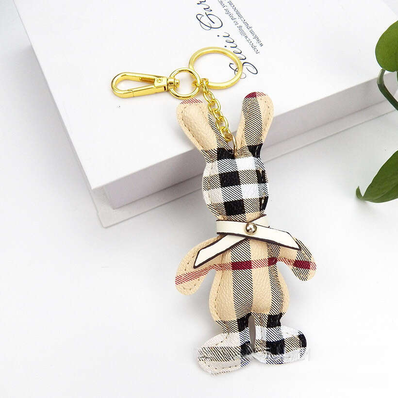 Keychain charm designer charms Bag Phone alloy buckle Accessory Fashionable Bear Leather Pendant