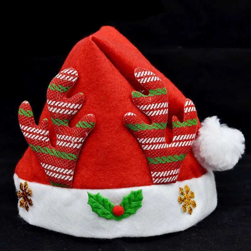 Christmas Hats For Children Adults Santa Claus Hats Christmas Hats Decorations And Decorative ItemsW251027