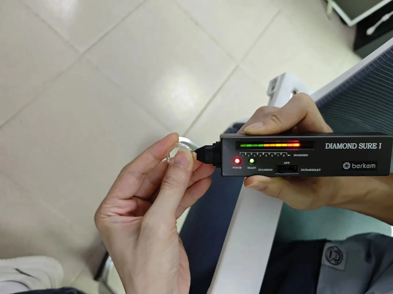 Eme jewe Lab Grown white Sapphire Ring Suitable For Daily Wear 251023