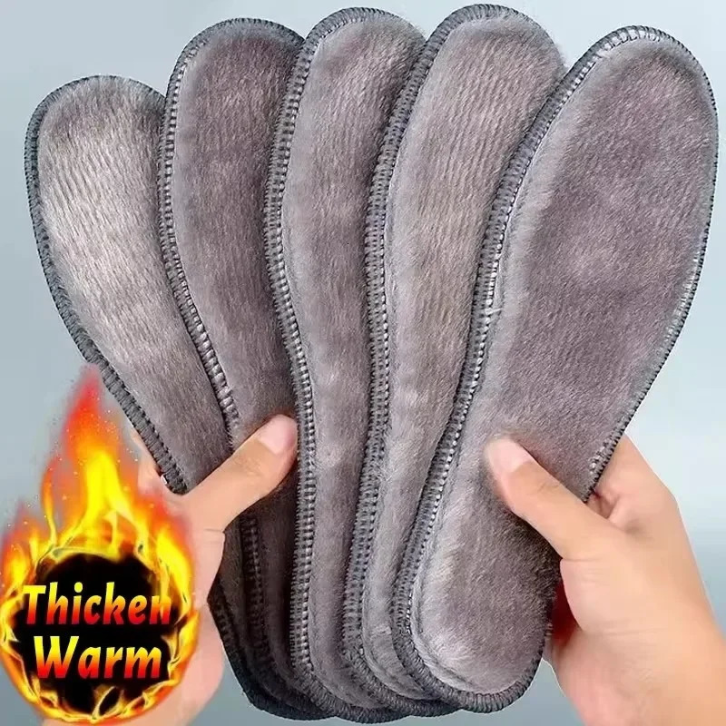 24pcs Self Heating Insoles Thermostatic Thermal Insole Faux Rabbit Fur Insole Winter Boots Pad Sole Thermal Insoles Plush Pads251020