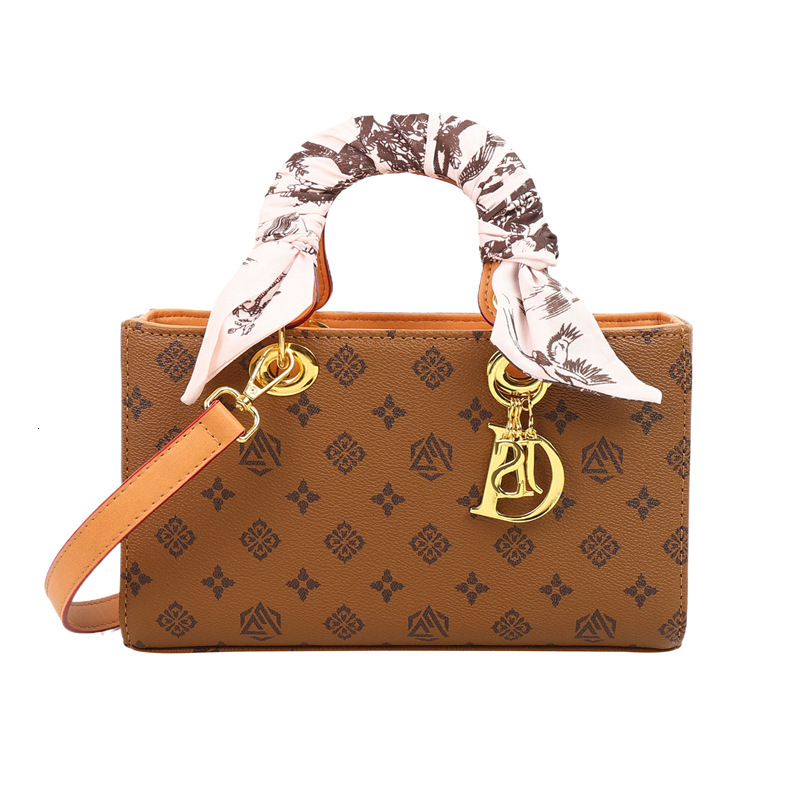 Free shipping designer bag New Silk Scarf Bag Small Square Bag Fashionable Versatile Shoulder Crossbody Bag