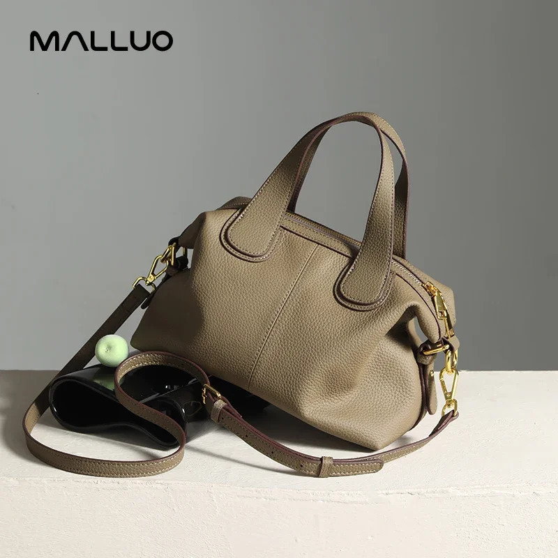 Womens Natural Cow Leather Bag Female Retro Cowhide Crossbody Bags Ladies Large Capacity Shoulder Bag for Middle aged Women 251027