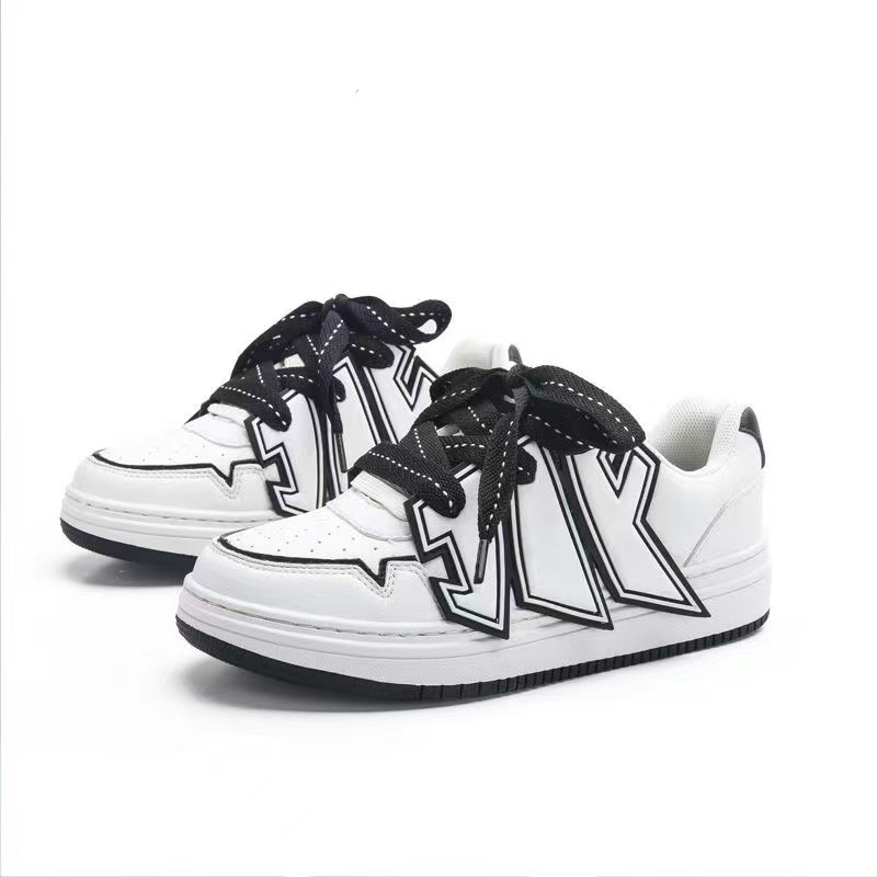 Jifffly Men's 2025 Summer New Sneakers Couple Style Sports Casual White Women Versatile Trendy Shoes