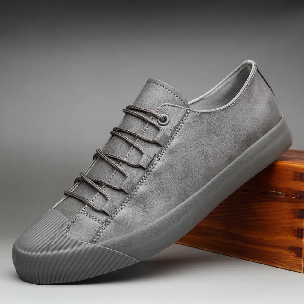 Elegant Mens Canvas Slip-Ons with Mesh Detailing for Comfort | Available in Classic Shades