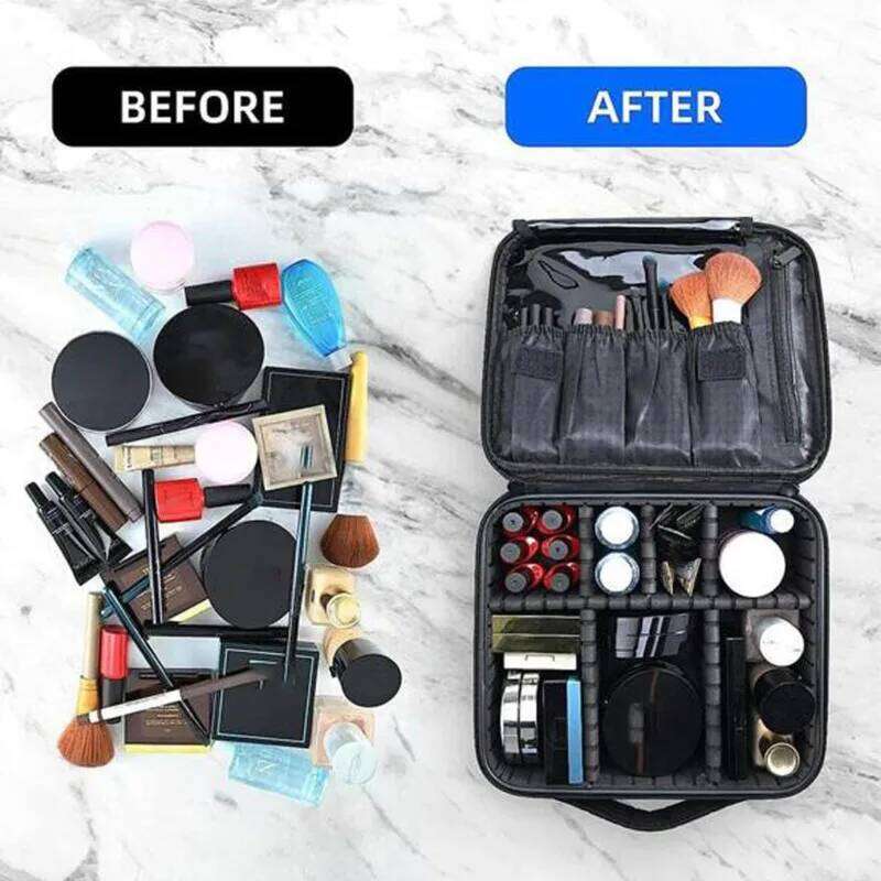 Women Makeup Beauty Salon Tattoos Nail Art Tool Bin Case Travel Necessary Make Up Storage Box Waterproof Cosmetic Bag