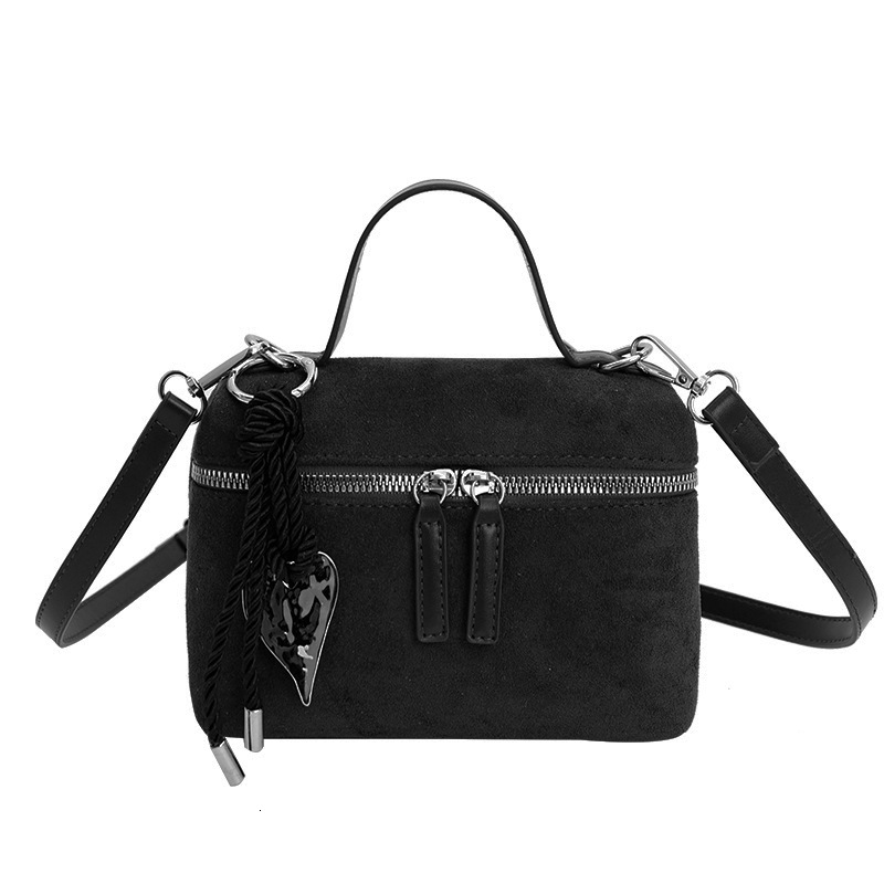 Free shipping designer bag High-End Single Shoulder Crossbody Bag Handbag for Women New Trendy Niche Box Velvet Handheld Small Square Bag