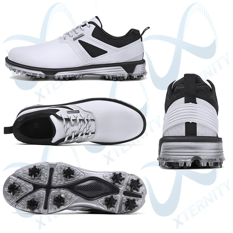 Classic Leisure Golf Shoes Men Professional Waterproof Golfer Footwears Walking Sneakers Comfortable NonSlip Golf Shoes 251023