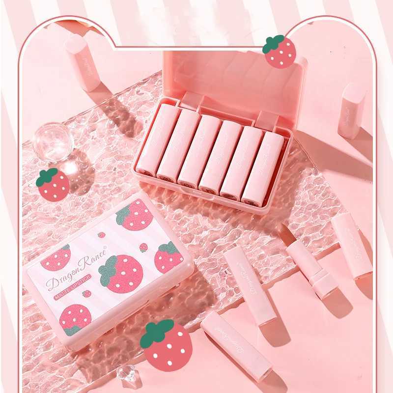 6 Colors Matte Lipstick Set Matte Lipsticks Mini Size Lipstick WaterproofLong Lasting Matte Velvet Lipstick W251027