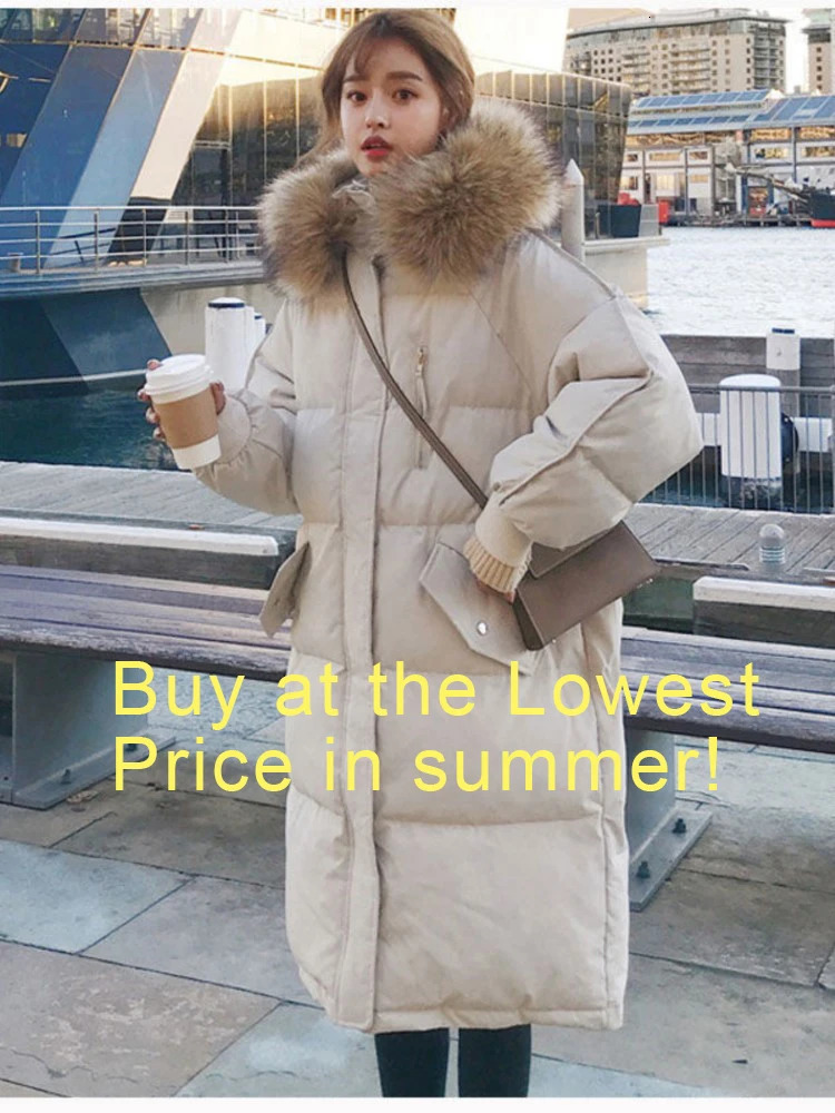 Parka Autumn Winter Jacket Women Clothes Vintage Warm Coat Female Womens Down Cotton Thick Long Parkas Oversized 251027