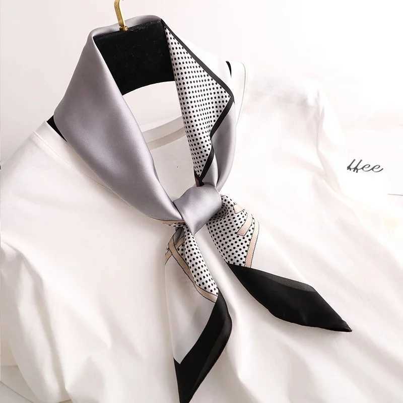 Scarf Wen Silk Satin Scarf for Wen Neckerchi luxury Scarf Foard Wen Bandana Silk Scarves Laven Official Store WJ002W251027