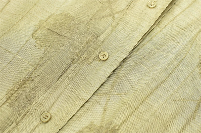 Womens Set Fashion Spring Jacquard Loose Ladies Shirt Summer Women Pants Casual Chic Print Set for Women 251013