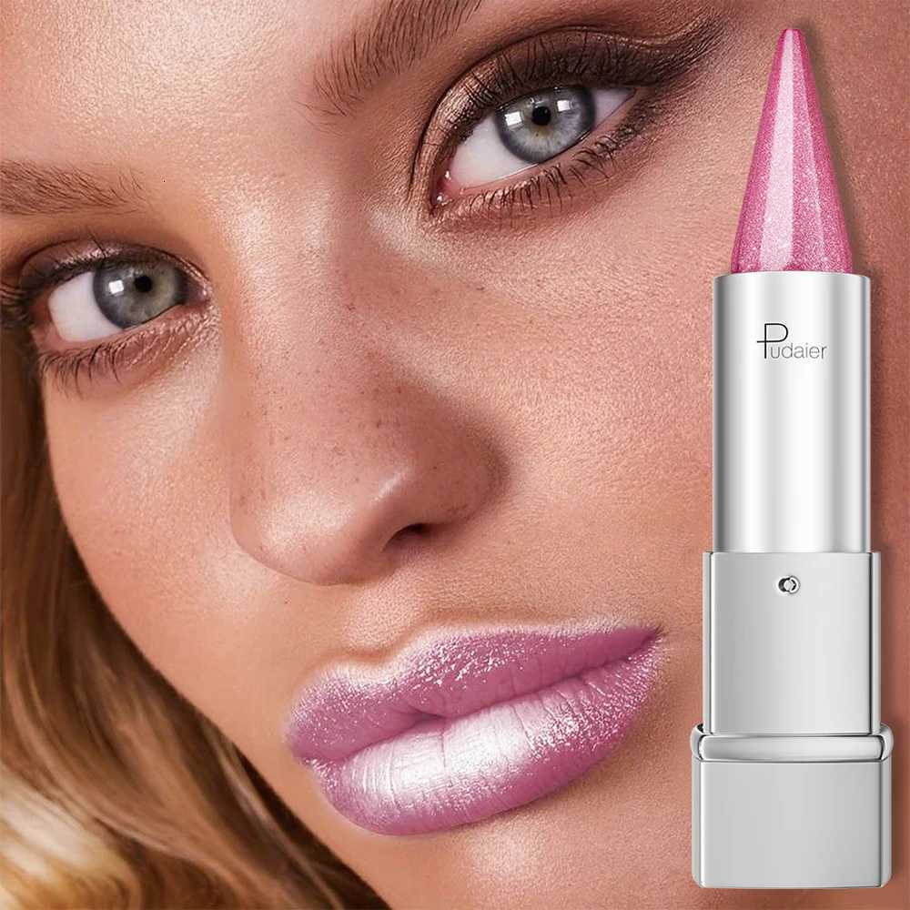 Pearlescent Sparkle lipstick forWomen Lightness Lipstick WaterproofLong lipstick 24 Hours Long LastingColorfast lipstick W251027