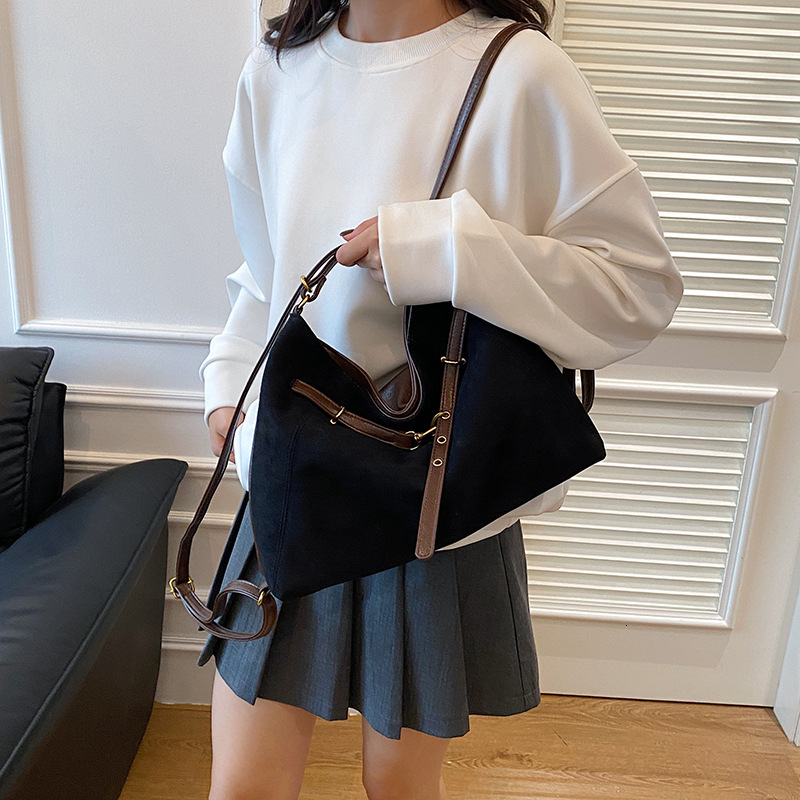 Free shipping designer bag Tote Bag Women New Simple Shoulder Bag High-end Large Capacity Dual-use Backpack