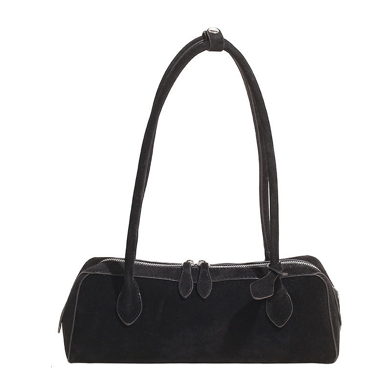 Free shipping designer bag Baguette Bag Autumn Winter New Simple Suede Pillow Bag Underarm Bag Women Shoulder Bag