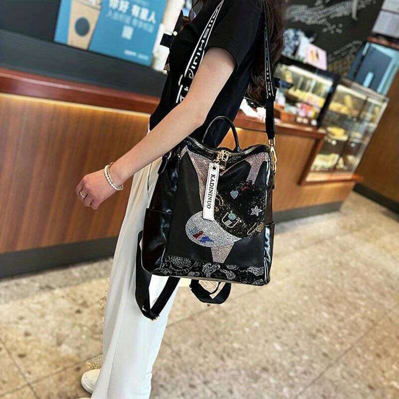 New Style Lady Fashionable Computer Bag Commuting To Work Class Travel Large Capacity Backpack