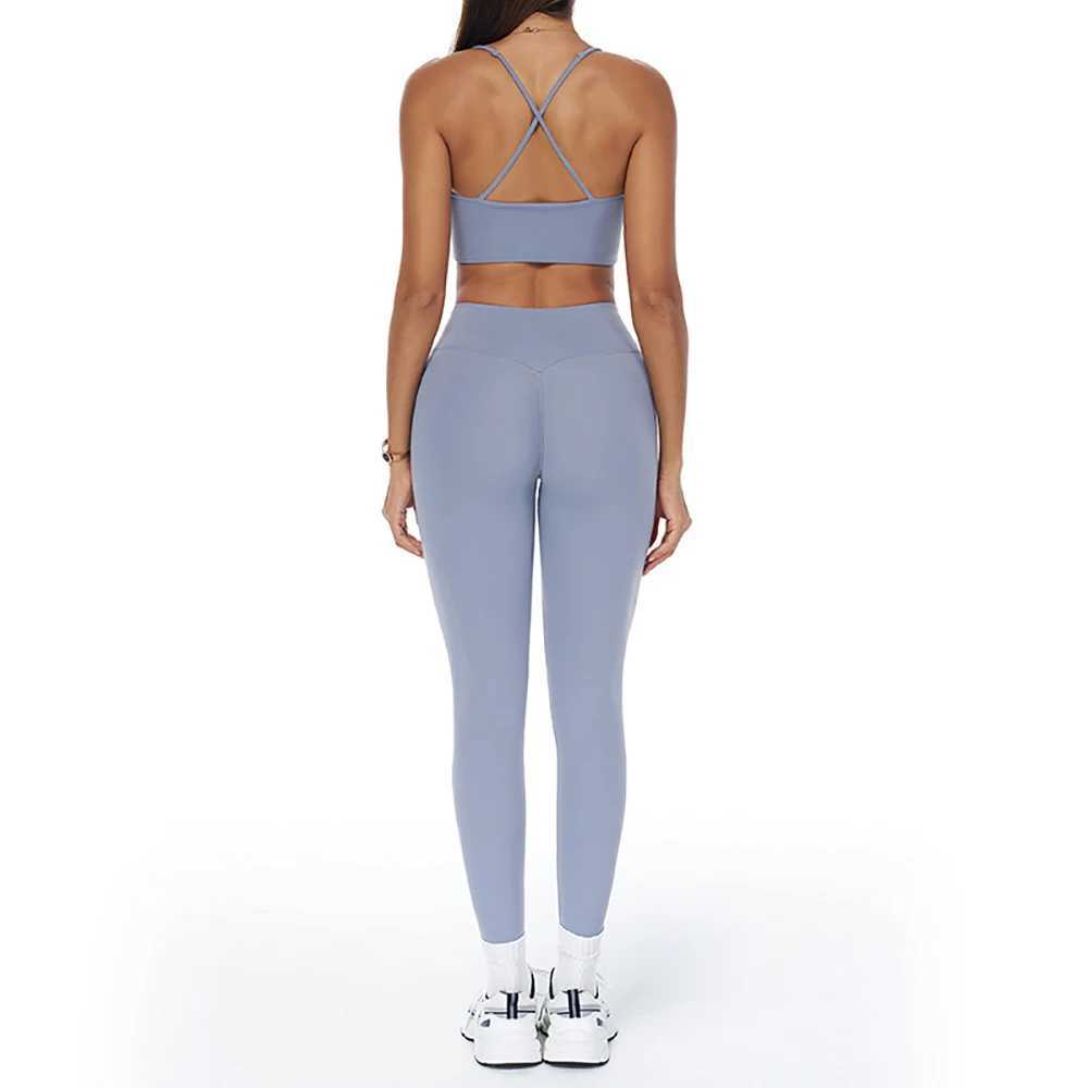 23PCS Womens Yoga Suit Sports Bra High Waist Leggings And Shorts Gym Set Fitness Workout Clothes Push up Outfit Sportswear L251025