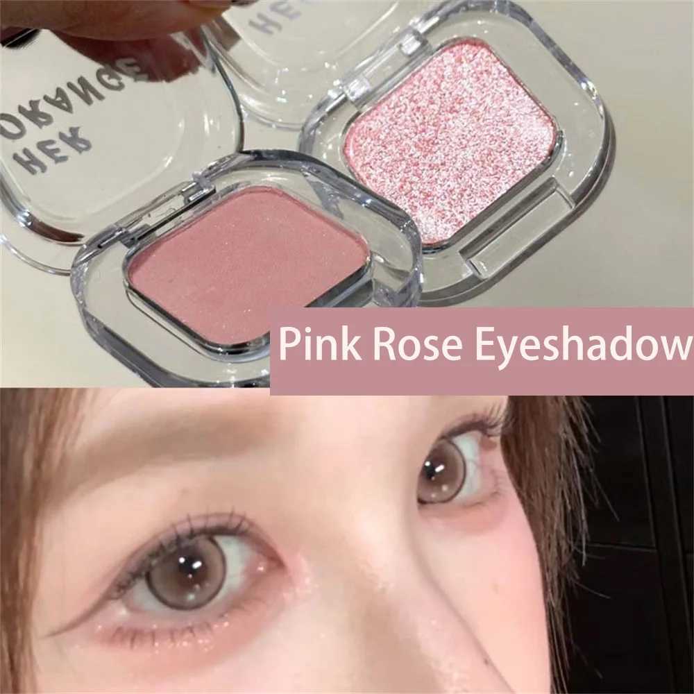 Monochrome Eyeshadow Palette Matte Wine Red Brown Eye Shadow Smoky Pearl Glitter Earth Low Saturation Highlighter Eye MakeupXJ251027