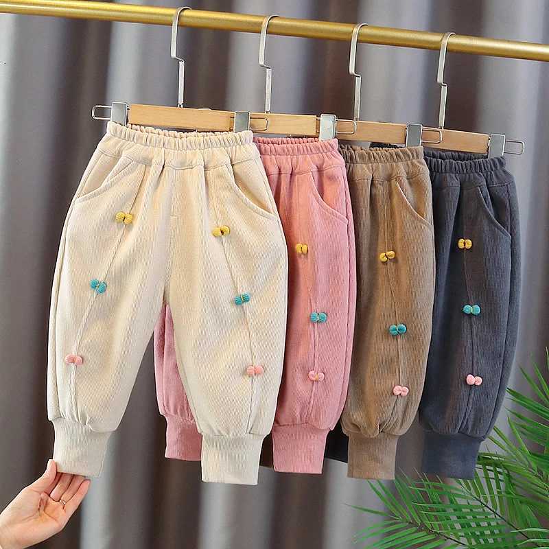 New Spring Autumn Fashion Baby Girls Clothes Children Pants Kids Trousers Toddler Casual Cotton Costume Infant SportswearT251027