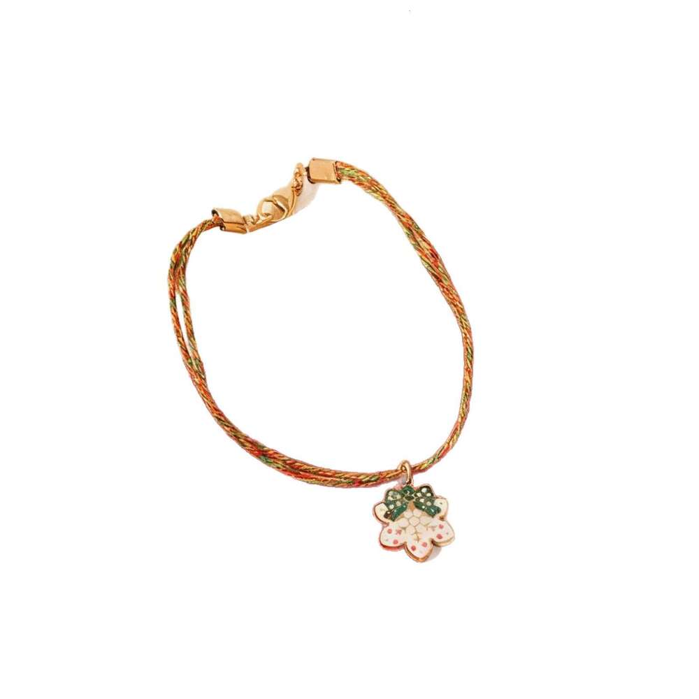 Hand-woven Lucky Gift Stainless Steel Santa Claus Bracelet