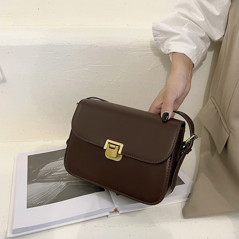 Free shipping designer bag Women Bag New Fashion Simple Crossbody Bag Single Shoulder Small Square Bag Versatile Trendy Style