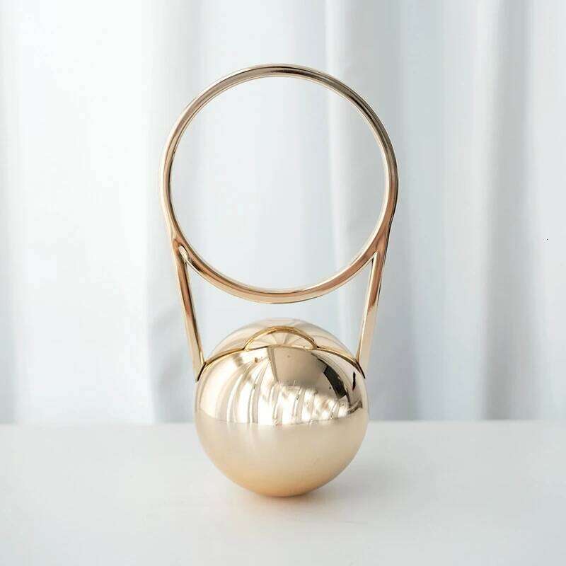 New Round Ball Women's Handbag Brand Designer Bowling Mini Shoulder Bags Female Purse Fashion Armpit Bag