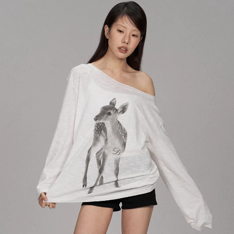 Onalippa Breathable Summer Thin Sunscreen Cover Slim Long Sleeve Tshirt Air Conditioning Shirt Casual Loose Lazy Top Women 251027