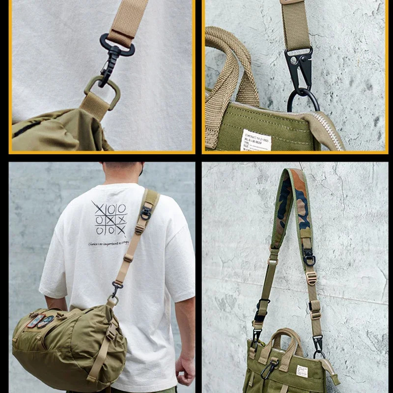 2025 Techwear Tactical Shoulder Strap Quick Release Adjustable Crossbody Bag Strap Outdoor Multifunction Extensible Accessories 251027