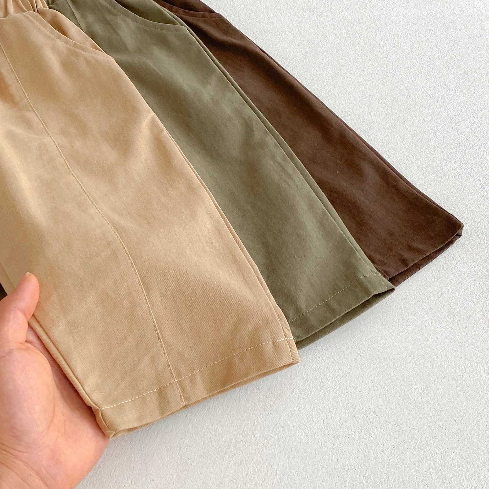 17 Y Kids Pants Autumn New Boys Trousers Full Length Girls Casual Pants Loose Style Children ClothesT251027